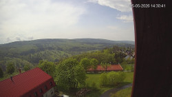Panorama západ
