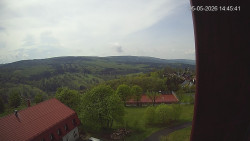 Panorama západ