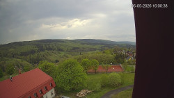 Panorama západ
