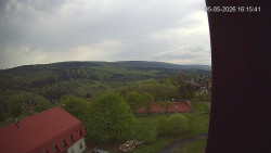 Panorama západ