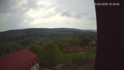 Panorama západ