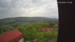Panorama západ