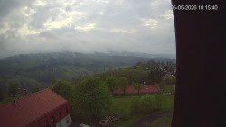 Panorama západ