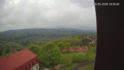 Panorama západ