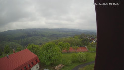 Panorama západ