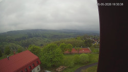 Panorama západ