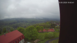 Panorama západ