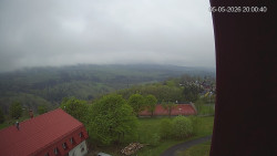 Panorama západ