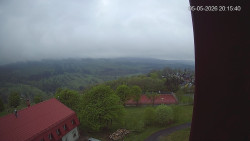 Panorama západ