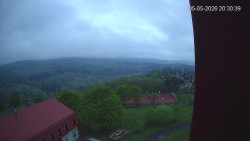 Panorama západ