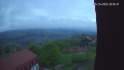 Panorama západ