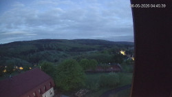 Panorama západ