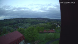 Panorama západ