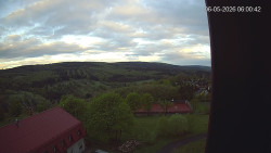 Panorama západ
