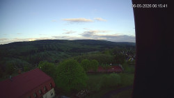 Panorama západ
