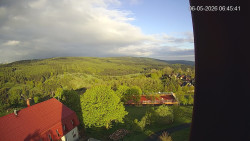 Panorama západ