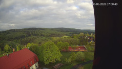 Panorama západ