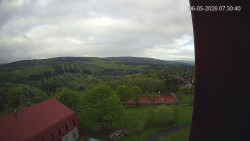 Panorama západ