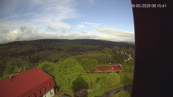Panorama západ