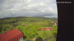 Panorama západ