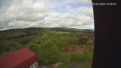 Panorama západ