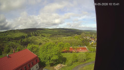 Panorama západ