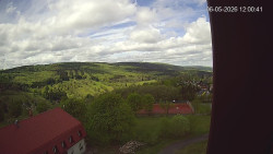 Panorama západ