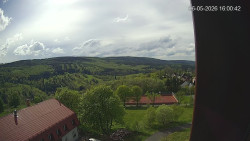 Panorama západ