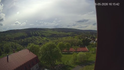 Panorama západ