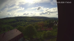 Panorama západ