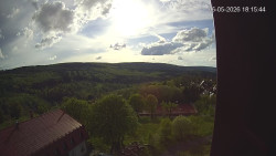 Panorama západ