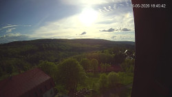 Panorama západ