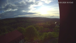 Panorama západ