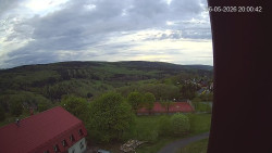 Panorama západ