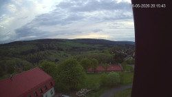 Panorama západ