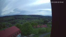 Panorama západ