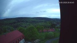 Panorama západ