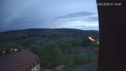 Panorama západ