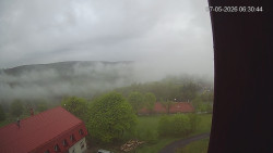 Panorama západ
