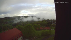 Panorama západ