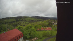 Panorama západ