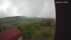 Panorama západ