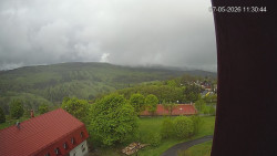 Panorama západ