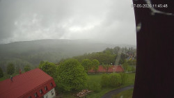 Panorama západ