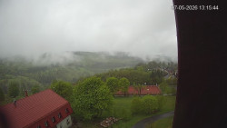 Panorama západ