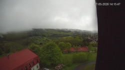 Panorama západ