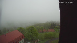 Panorama západ