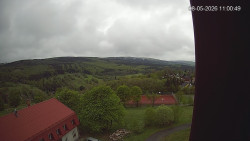 Panorama západ