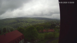 Panorama západ