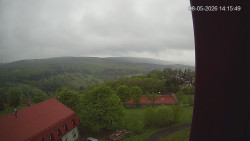 Panorama západ